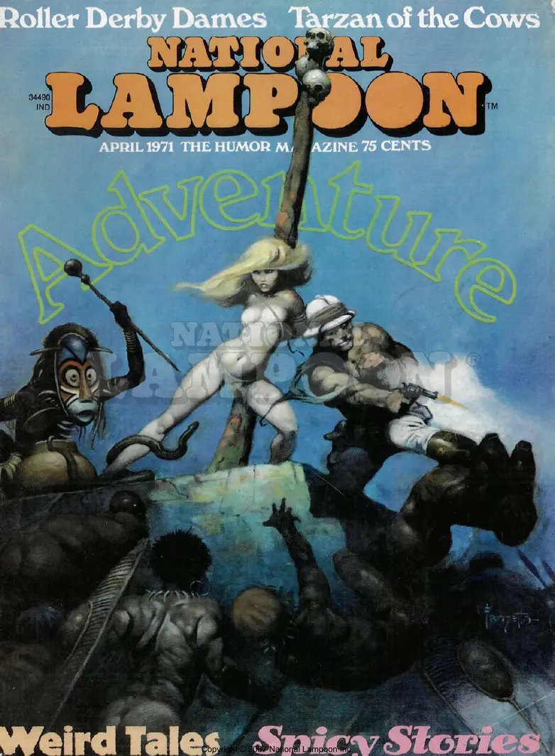 1971 - April 1971 Cover