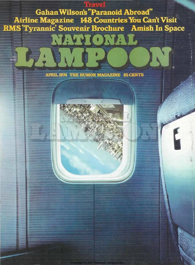 1974 - April 1974 Cover
