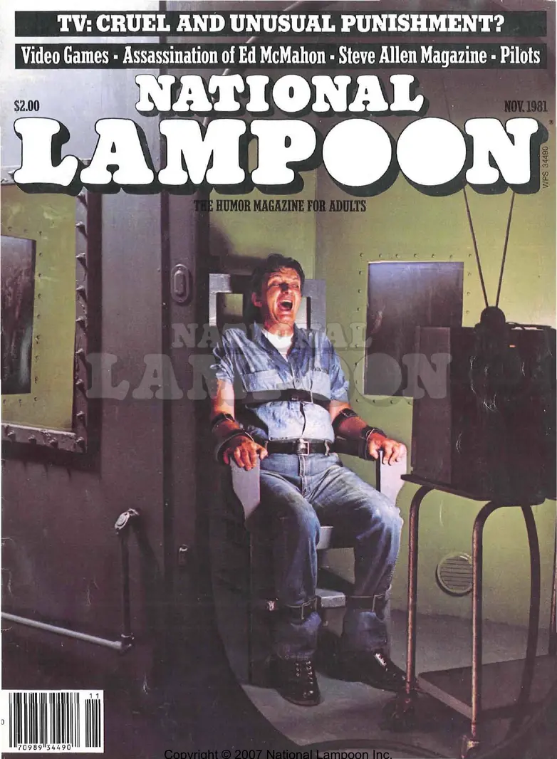 1981 - November 1981 Cover