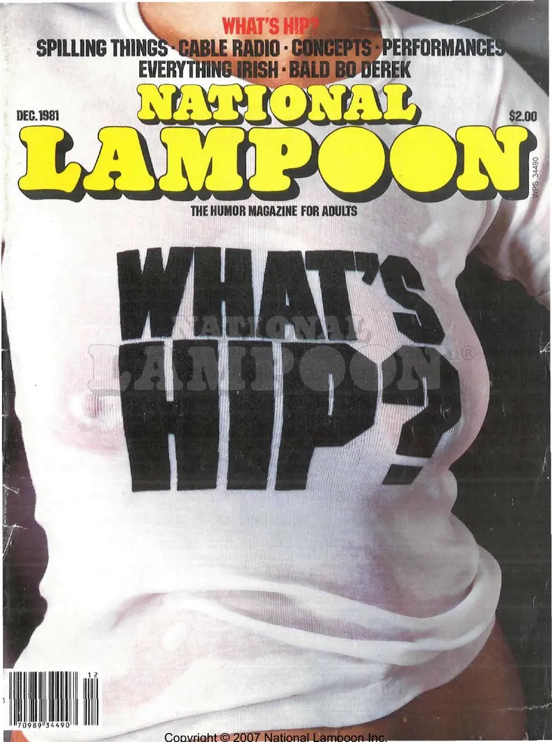 1981 - December 1981 Cover