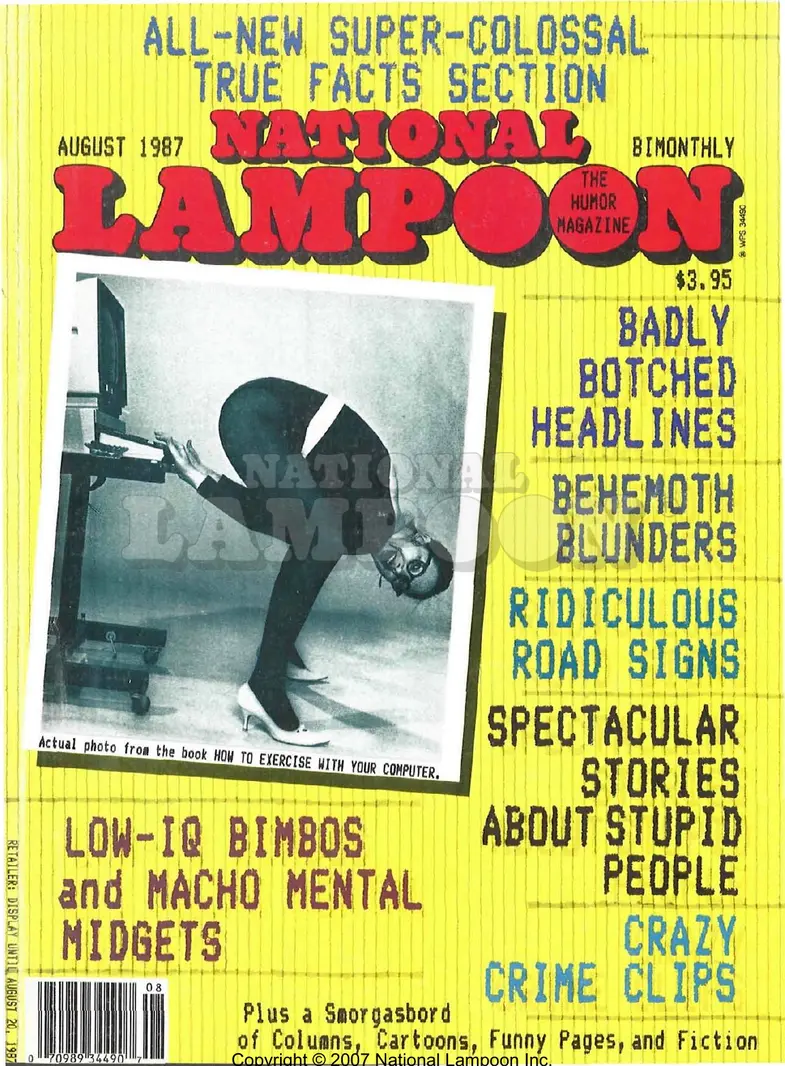 1987 - August 1987 Cover