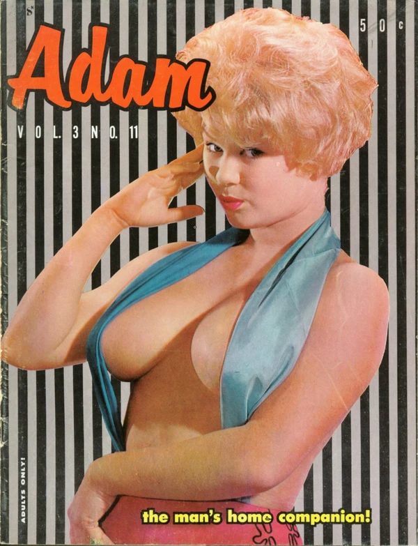 Adam - March 1959 - Vol 3 - Issue 11 Cover