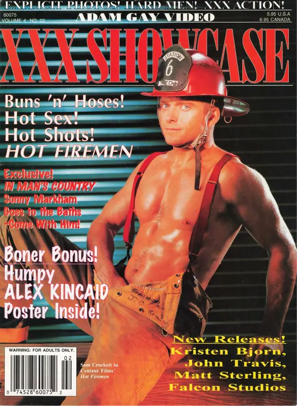 Adam Gay Video XXX Showcase Vol. 4 # 2 Cover
