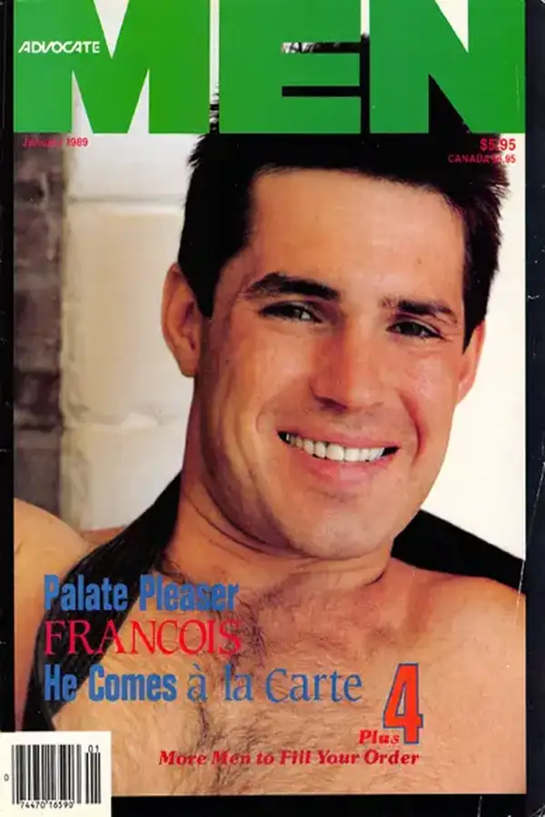 Advocate Men January 1989 Cover