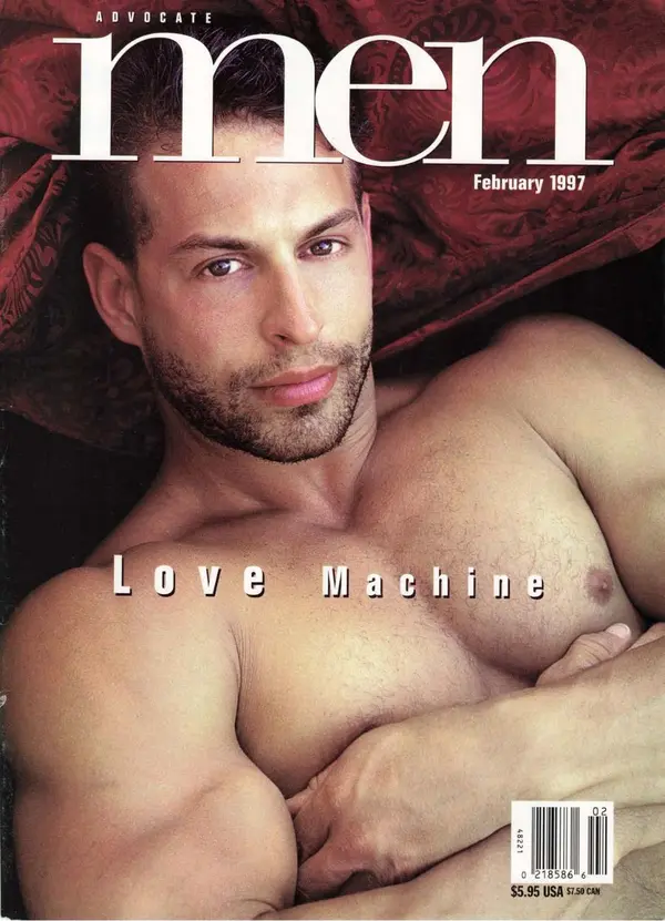 Advocate Men February 1997 Cover