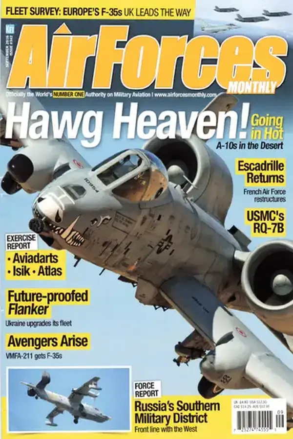 AIRFORCESMONTH - September 2016 Cover