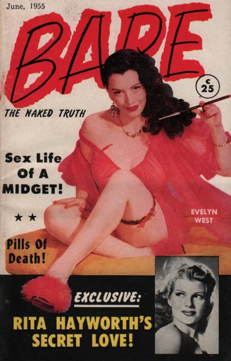 Bare - February 1955 - Vol 2 - Issue 12 Cover