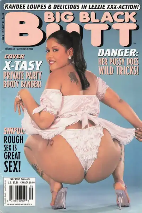 Big Black Butt September 2003 Cover