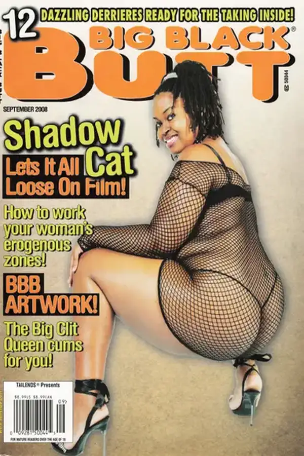 Big Black Butt September 2008 Cover