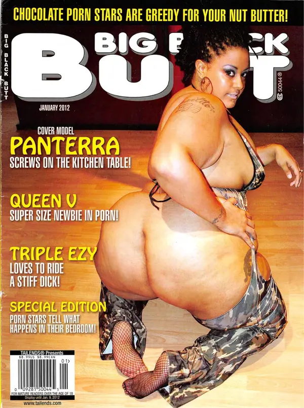 Big Black Butt January 2012 Cover