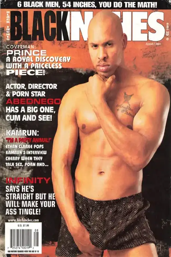 Black Inches August 2001 Cover