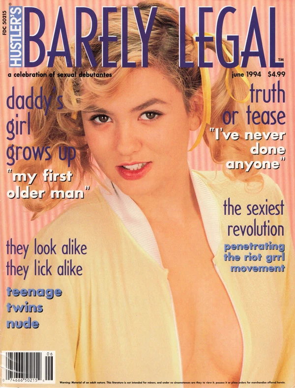 Barely Legal June 1994 Cover