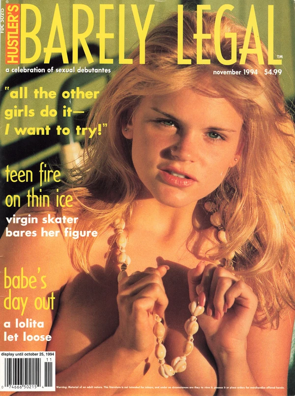 Barely Legal November 1994 Cover
