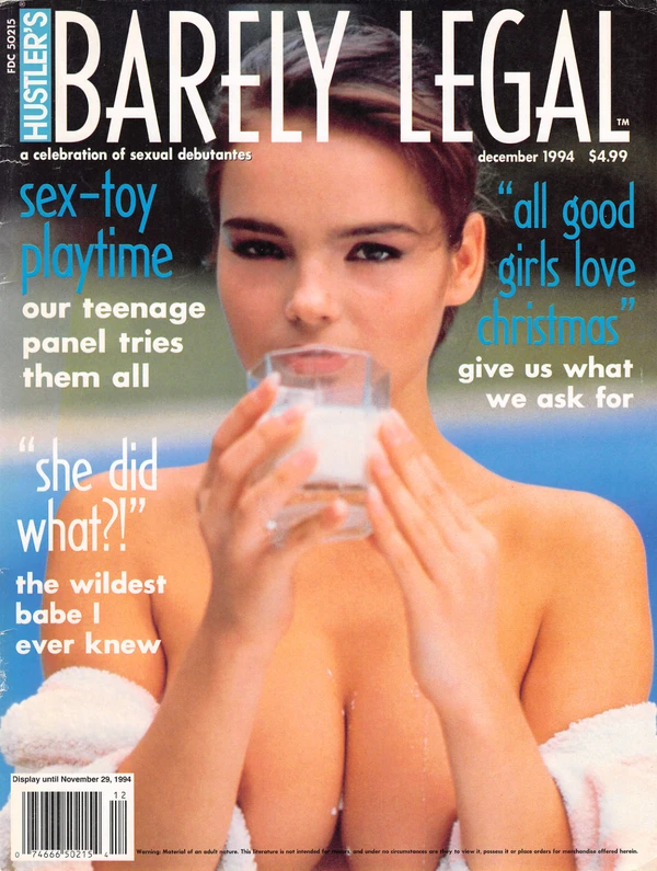 Barely Legal December 1994 Cover