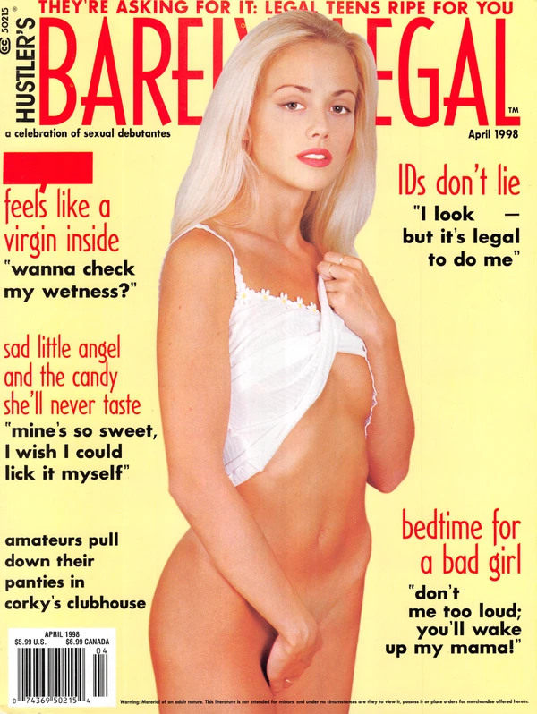 Barely Legal April 1998 Cover