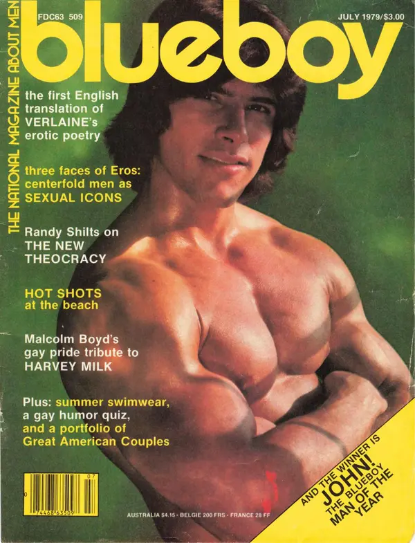 Blueboy July 1979 Cover