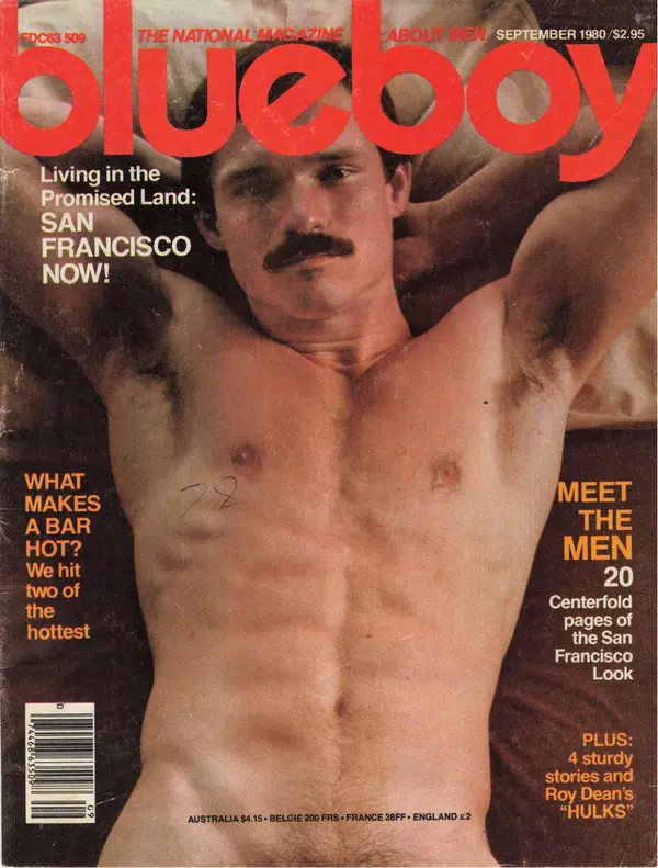 Blueboy September 1980 Cover