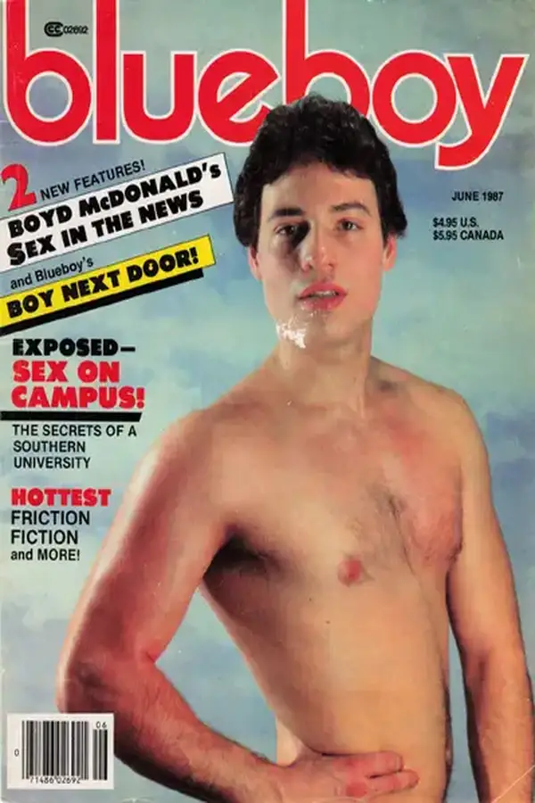 Blueboy June 1987 Cover