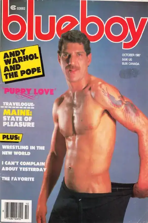 Blueboy October 1987 Cover