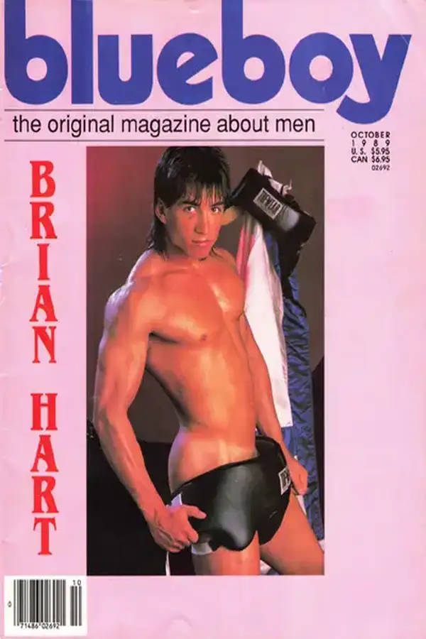 Blueboy October 1989 Cover