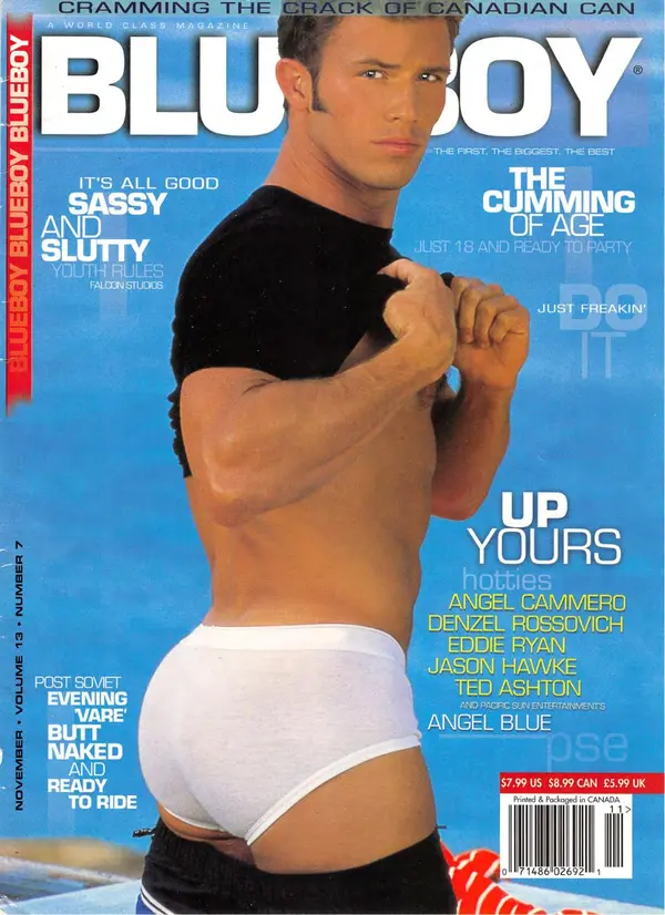 Blueboy November 2002 Cover