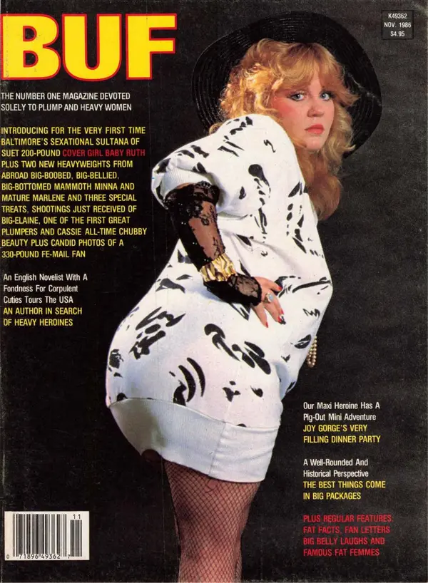 BUF November 1986 Cover