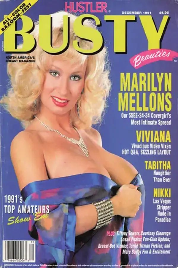 Busty Beauties December 1991 Cover