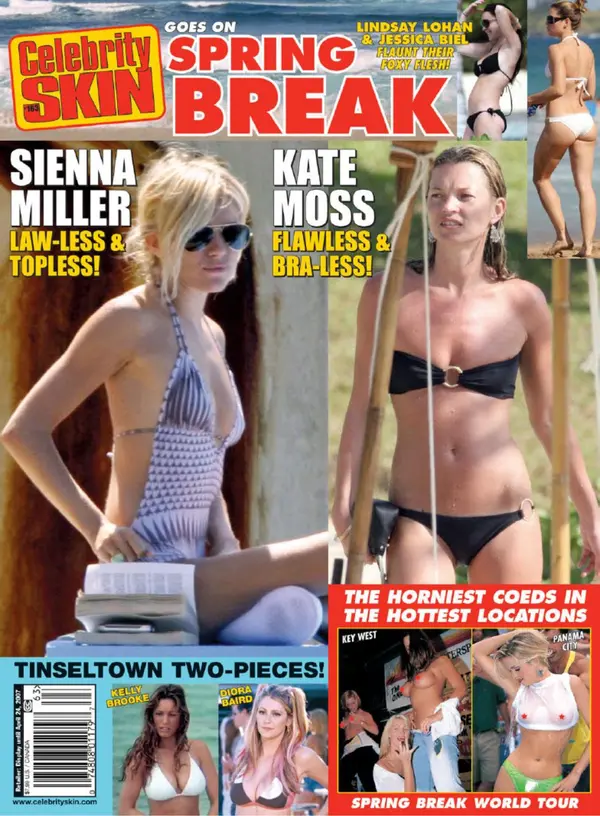 Celebrity Skin # 163, March 2007 Cover