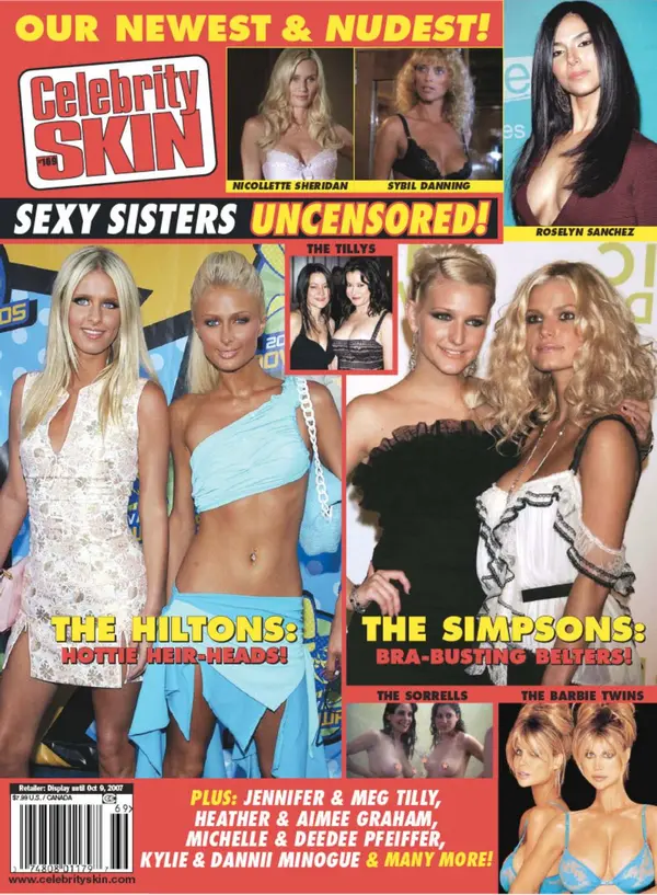 Celebrity Skin # 169, September 2007 Cover