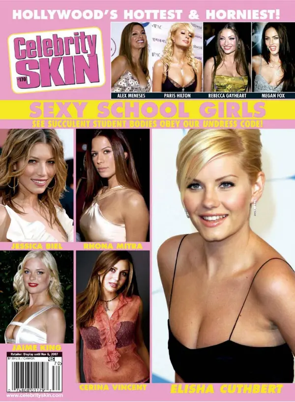 Celebrity Skin # 170, October 2007 Cover