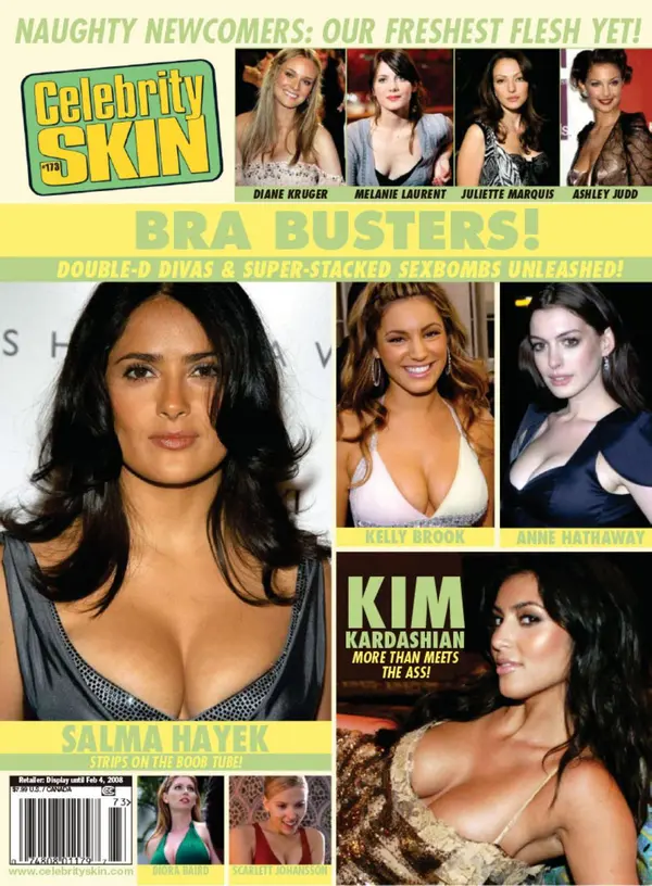 Celebrity Skin # 173, January 2008 Cover
