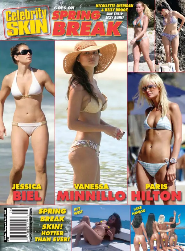 Celebrity Skin # 175, March 2008 Cover