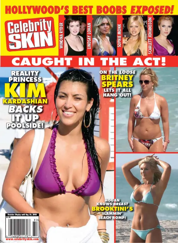 Celebrity Skin # 180, July 2008 Cover