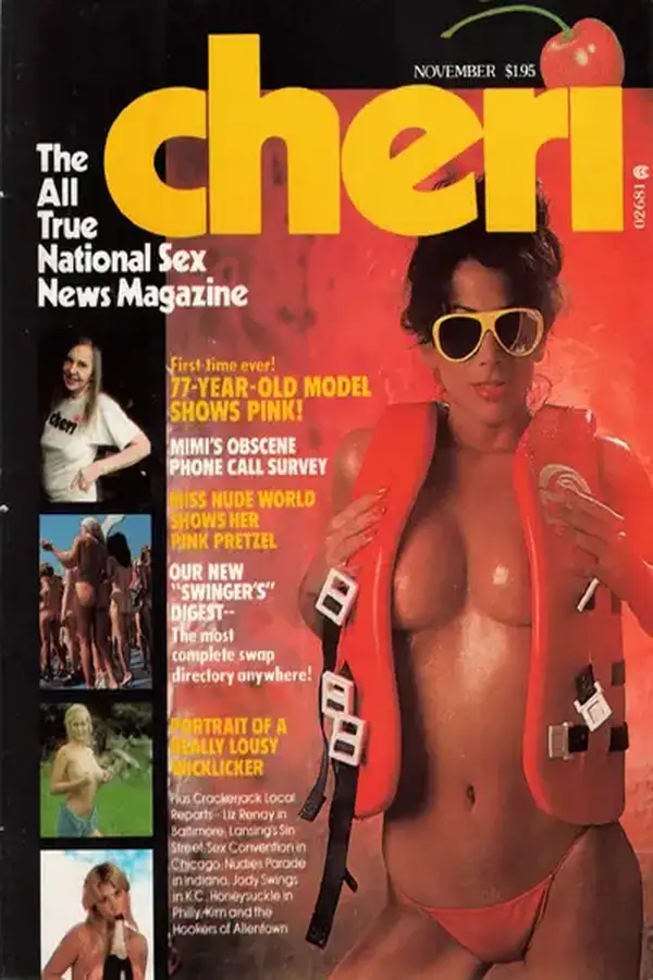 Cheri November 1977 Cover