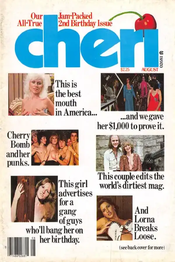 Cheri August 1978 Cover