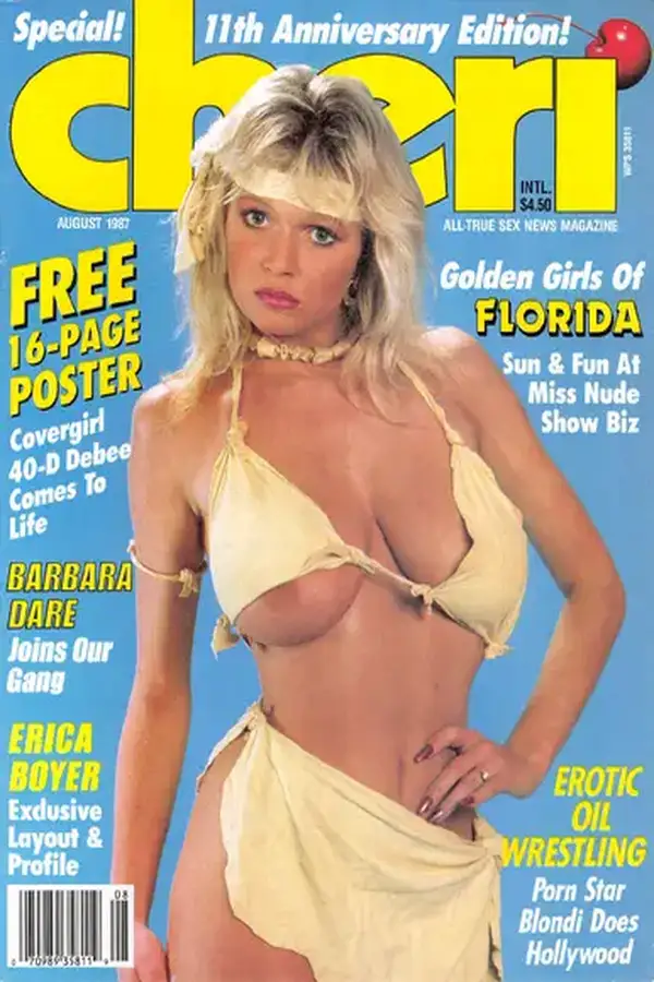 Cheri August 1987 Cover