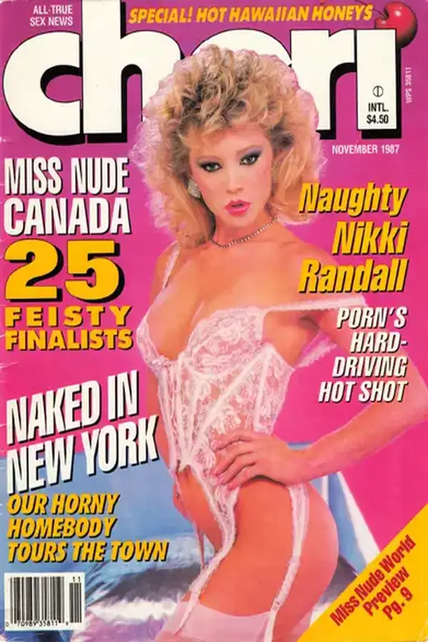 Cheri November 1987 Cover
