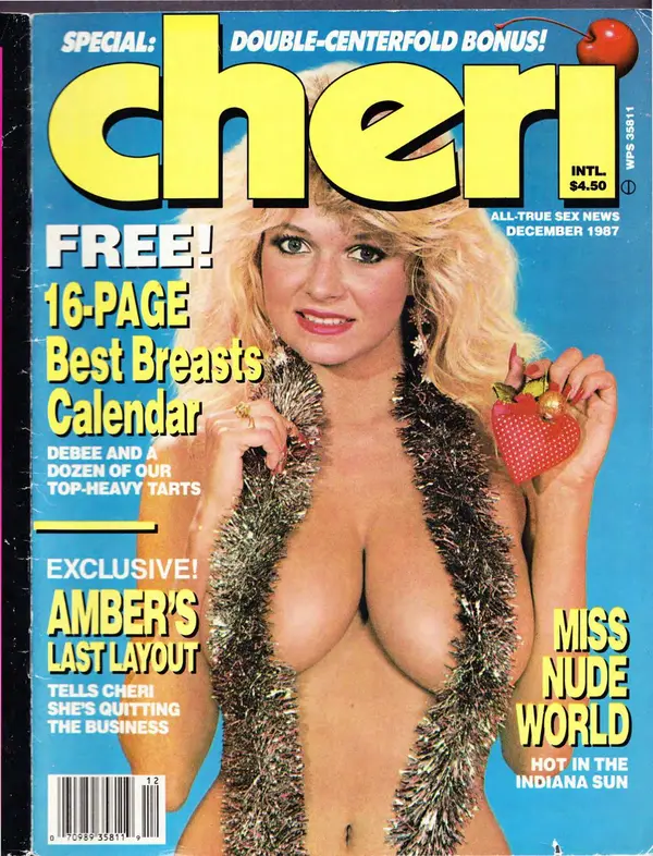 Cheri December 1987 Cover