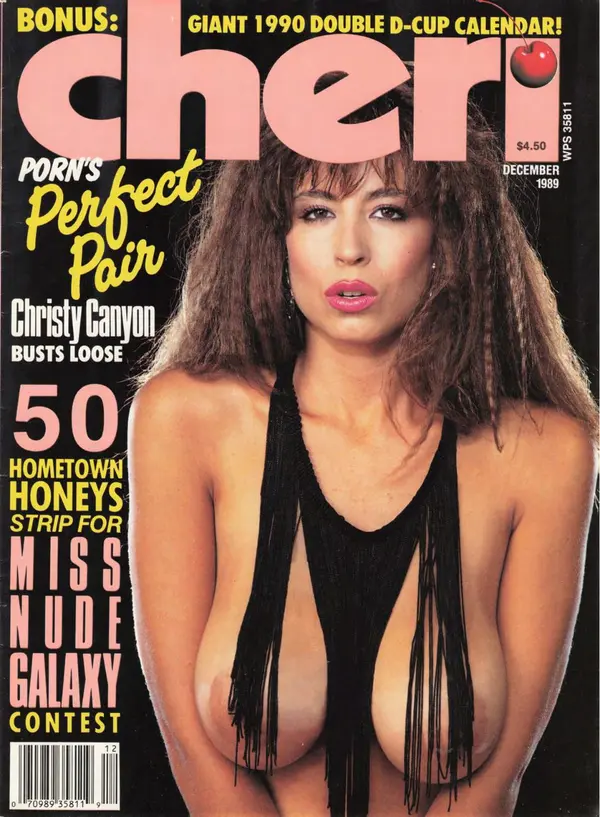 Cheri December 1989 Cover