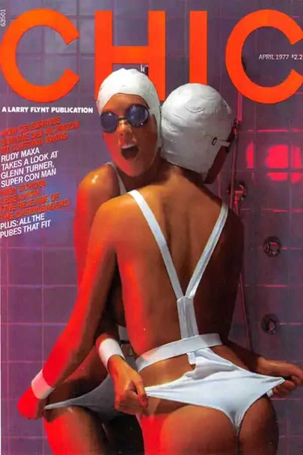 Chic April 1977 Cover