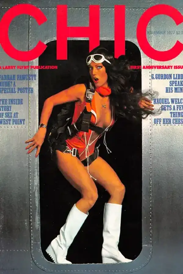 Chic November 1977 Cover