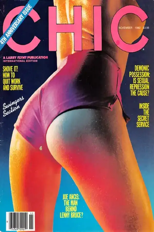 Chic November 1980 Cover