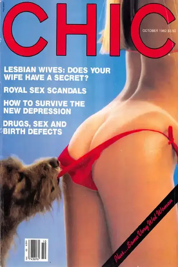 Chic October 1982 Cover