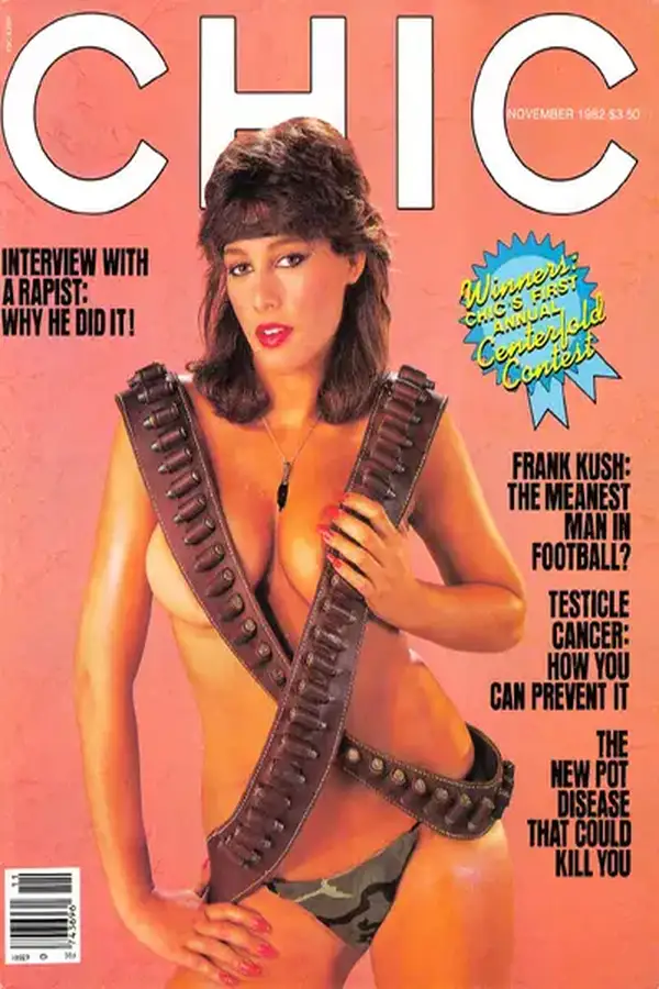 Chic November 1982 Cover