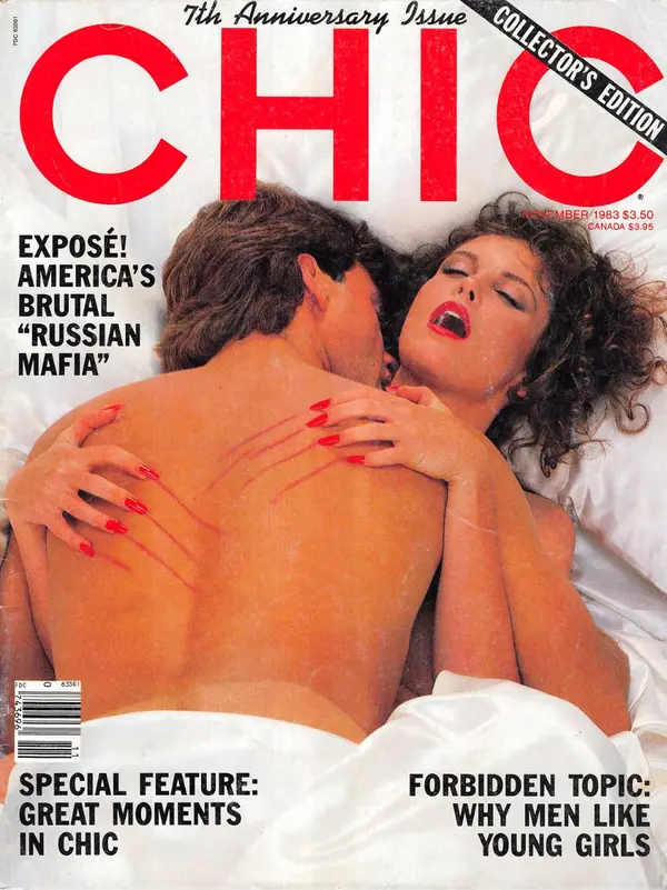 Chic November 1983 Cover