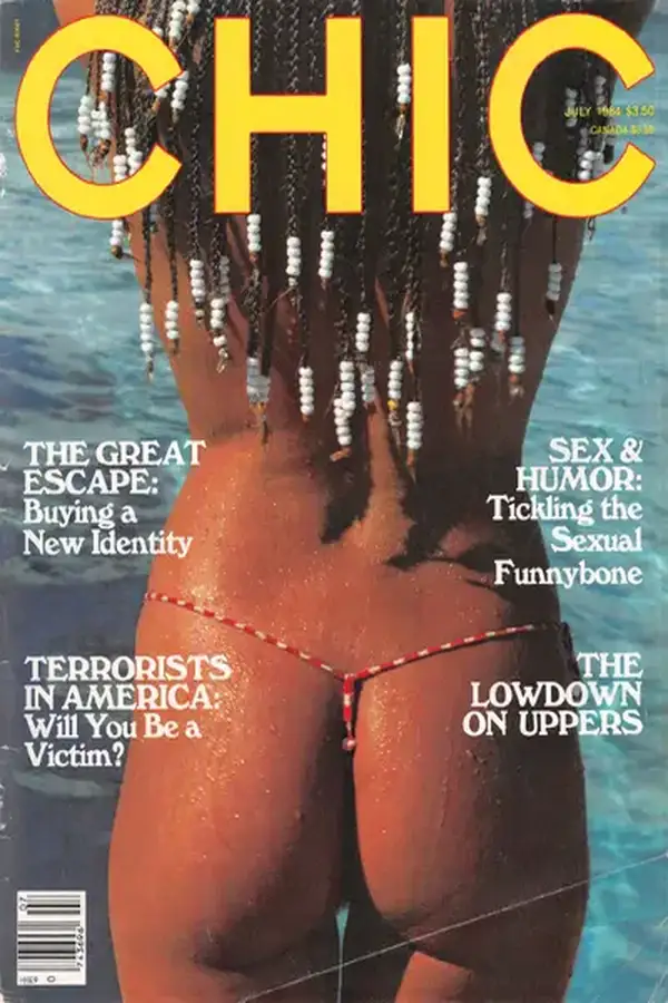 Chic July 1984 Cover