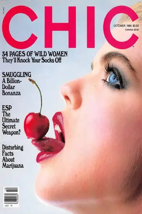 Chic October 1984 Cover