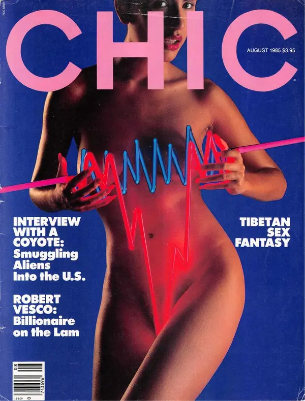 Chic August 1985 Cover