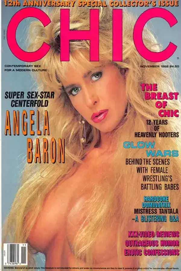 Chic November 1988 Cover