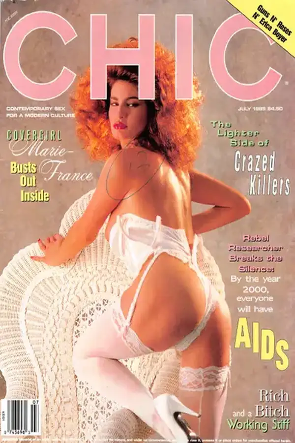 Chic July 1989 Cover